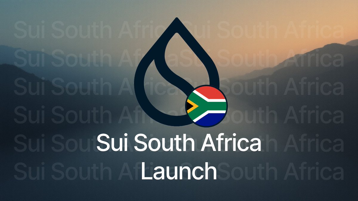 Sui SA Community tweet media