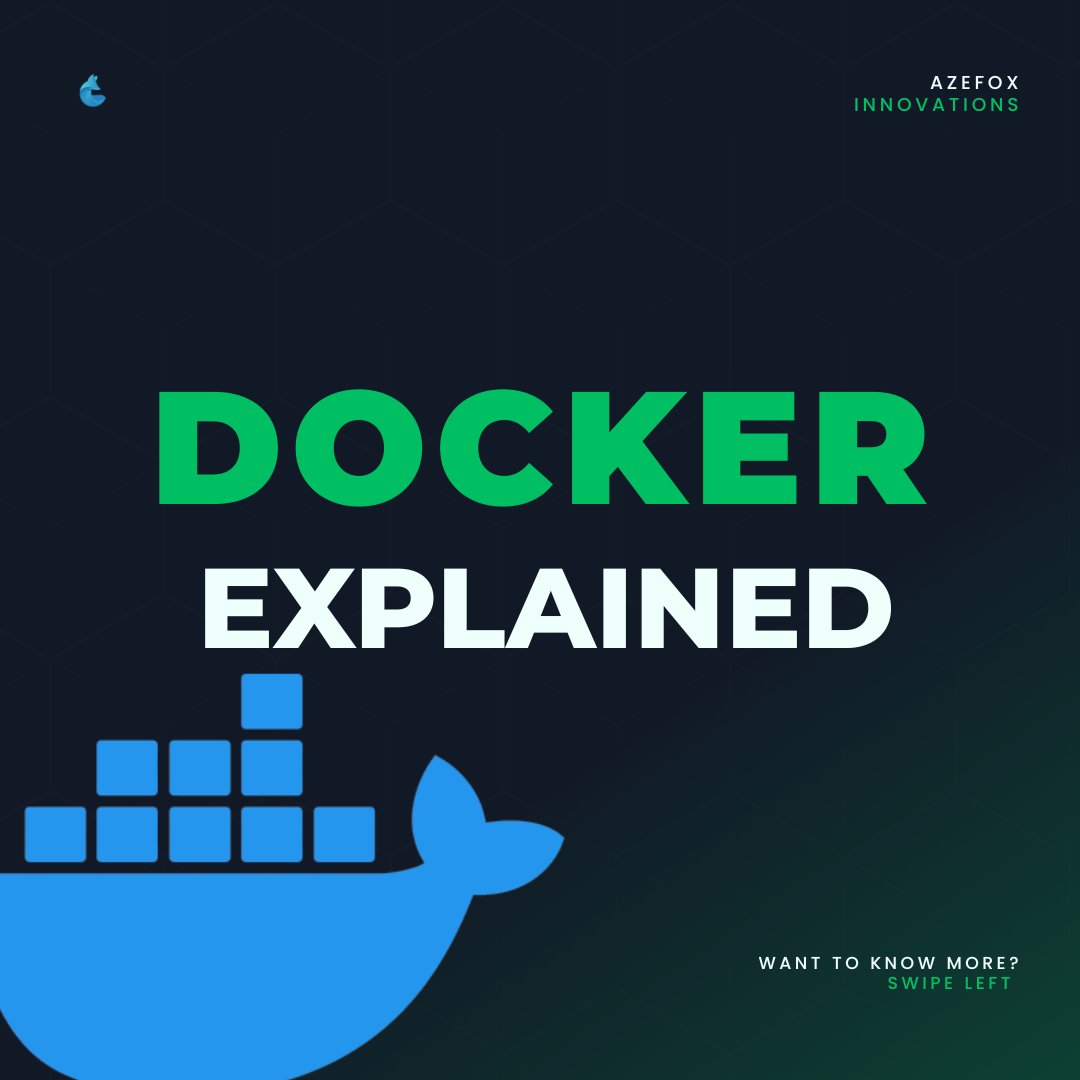 We_Azefox's tweet image. Docker 101 
Dockerfile = Blueprint
Image = Package
Container = Runtime

Portable &amp;amp; consistent — but misconfigs = risk.
Always scan before deploy.

Follow @We_Azefox  for #DevSecOps &amp;amp; #CyberSecurity tips.
#Docker #CloudSecurity #AzefoxInnovations
