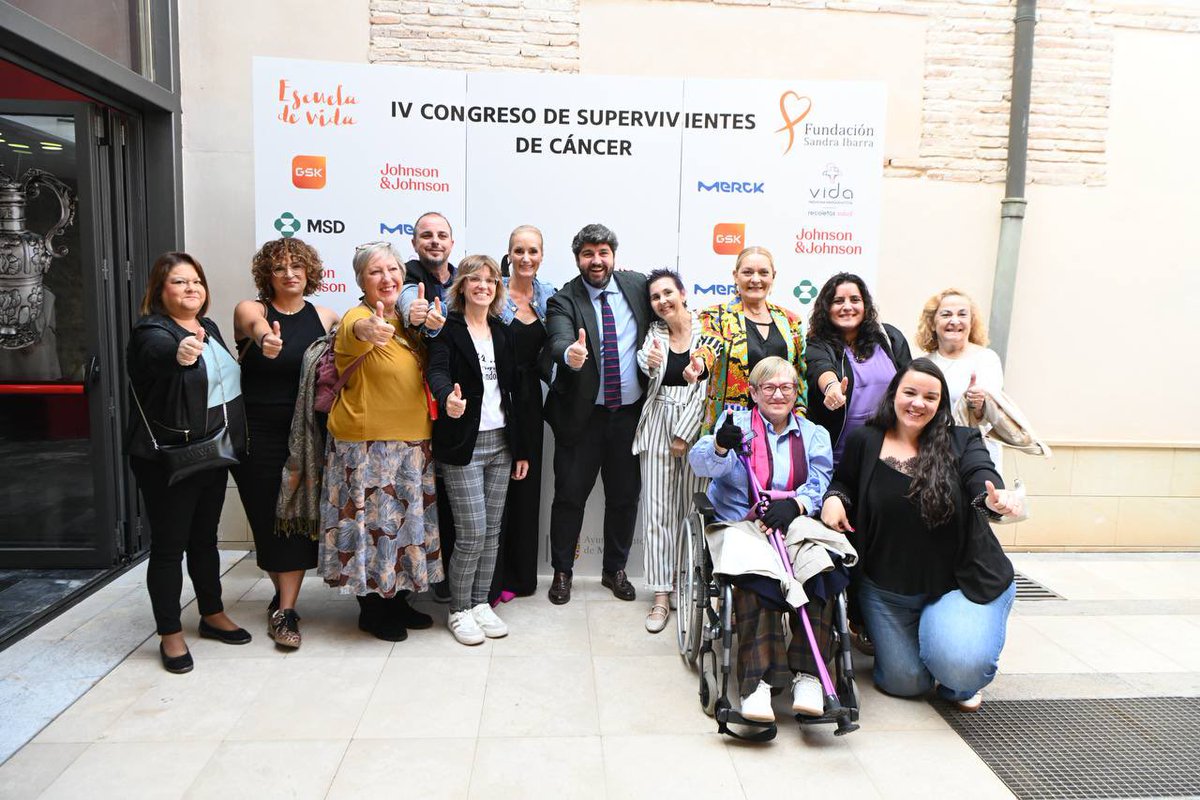 La <a href="/fundacionsi/">Fundación Sandra Ibarra</a> visibiliza la realidad de las personas que han superado un cáncer.

La #RegióndeMurcia desarrolla alrededor de 400 estudios de investigación sobre el cáncer para mejorar la calidad de vida de los pacientes y la prevención.

Hoy, en el IV Congreso de Supervivientes