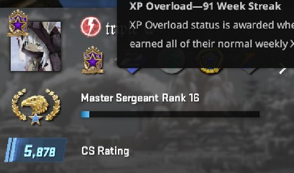 91 weeks xp overload
soon 100🫡