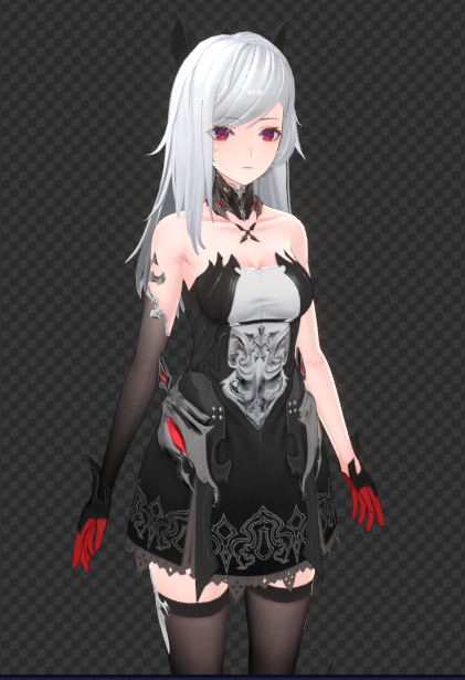 a #b3d shader for #DuetNightAbyss combining goo engine features to recreate the game's style!