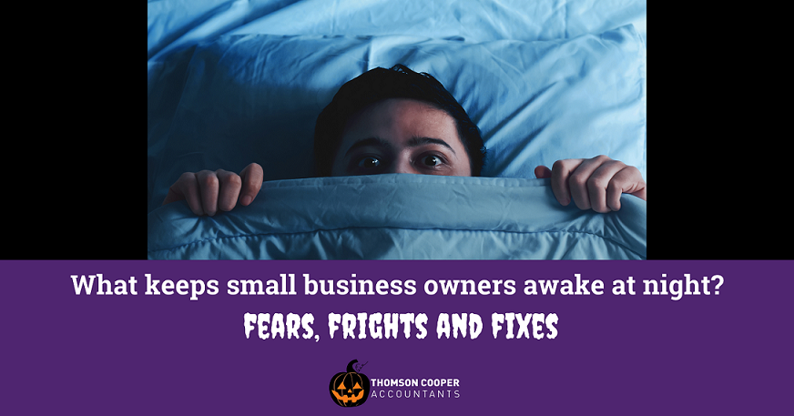 thomsoncooper's tweet image. FIX THE FEARS With Halloween on the way, our latest article in the @FifeChamber update looks at common fears business owners share surrounding technology, HR and legislation and how to navigate these. #contingency #budget #automate #tools #culture
thomsoncooper.com/news-insights/…