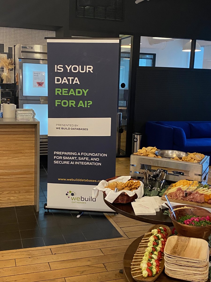 WeShape_AI's tweet image. Thank you to everyone who joined us in Detroit today!
Great conversations, real insights, and a shared focus on building AI-ready data foundations.
More events coming soon — stay tuned!
#DetroitTech #AI #DataPrep #WeBuildDatabases #WeWork #Webinar