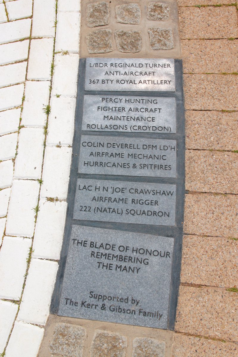 Honour the unsung heroes of the Battle of Britain ✈️⁠

The Blade of Honour project gives you the chance to pay tribute to the brave men and women, military and civilians alike, whose roles helped shape history during this time. More details here 🔗: tinyurl.com/ysvew3ck