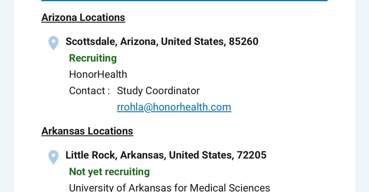 $SGMO Now recruiting in “Scottsdale, Az” for Study of ST-503