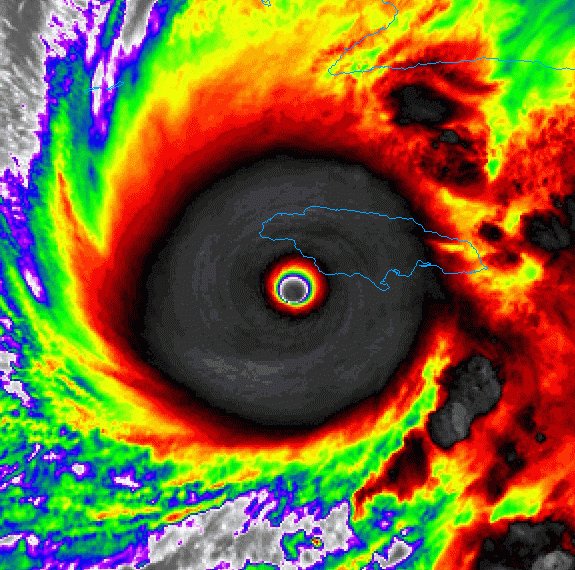 A perfect example of hydrostatic and cyclostrophic balance creating an eye you couldn’t draw more perfectly... even with a compass. #Melissa #HurricaneMelissa <a href="/CODMeteorology/">NEXLAB</a>