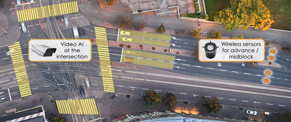 MoboTrex's tweet photo. Sensys Networks MultiSens Intersection combines video AI and in-road sensors for unmatched, lane-level detection of vehicles, bikes, and pedestrians, helping cities boost safety and optimize traffic flow.

🔗https://t.co/g4LEcdz7js https://t.co/JnJn7Tnbl3