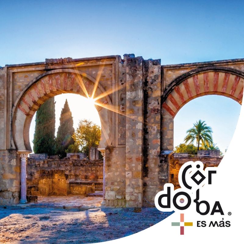 CordobaESP's tweet photo. Una ciutat amb 4 Patrimonis de la Humanitat: Mesquita, Medina Azahara, centre històric i Patis.
Quatre raons per quedar-t’hi.
✨ Descobreix-la