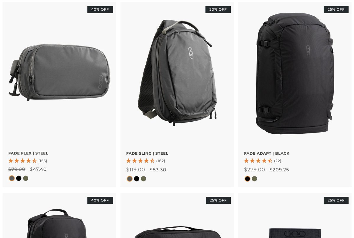 Pew_Deals's tweet image. Eberlestock⁩ just launched their Black Friday Sale! Save up to 60% off.

Get the Fade Flex (my favorite EDC Fanny Pack on the market) for under $50.

eberlestock.com/PEWDEALS

#bandobag #eberlestock #edc #everydaycarry #fadeflex #fannypack #blackfriday