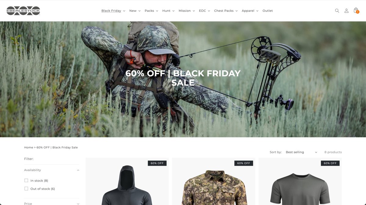 Pew_Deals's tweet image. Eberlestock⁩ just launched their Black Friday Sale! Save up to 60% off.

Get the Fade Flex (my favorite EDC Fanny Pack on the market) for under $50.

eberlestock.com/PEWDEALS

#bandobag #eberlestock #edc #everydaycarry #fadeflex #fannypack #blackfriday