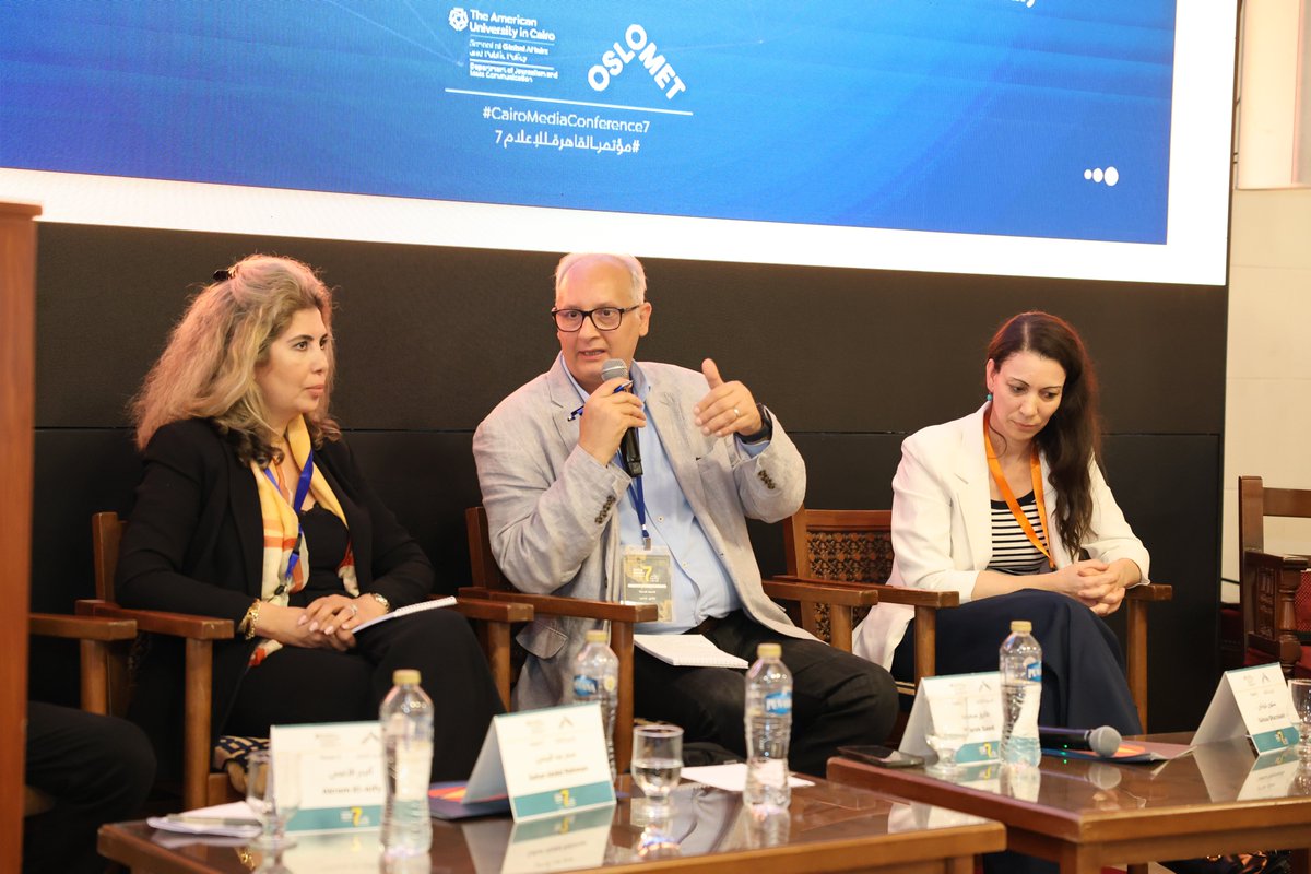 CairoMediaConfe's tweet photo. طارق سعيد، صحفي ومحرر مخضرم (مصر)

•علينا أن نعرف كيف نواجه تحديات الذكاء الاصطناعي، وأيضًا كيف نستغل مميزاته بشكل مفيد لمهنتنا.
•من أهم التحديات التي تواجهنا في الذكاء الاصطناعي هو التزييف العميق وفبركة الأخبار. https://t.co/md0mVIAeqB