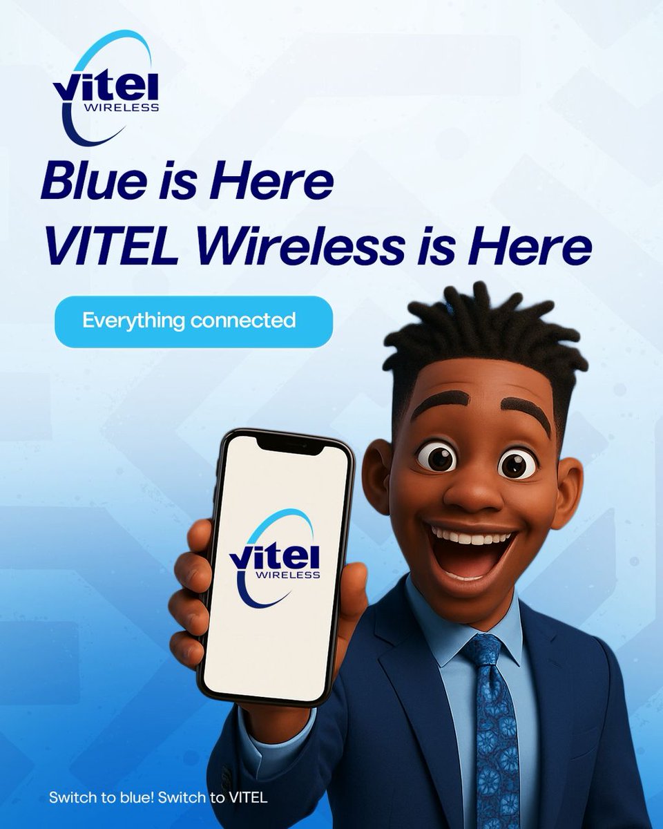 Olawhiteguy5050's tweet photo. Experience the best of connectivity with VITEL wireless clear voice and fast data are just a switch away  Visit: https://t.co/kIv4O7HyST @vitelwirelessng #VitelWireless https://t.co/PGswA6J4p4