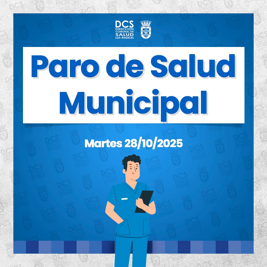 dcslosangeles's tweet photo. Información oficial sobre paro nacional de salud municipal, en lo que respecta a la comuna de Los Ángeles.  #ParoNacional, #APSLosÁngeles, #LosÁngelesCL https://t.co/N69JEeBYuz