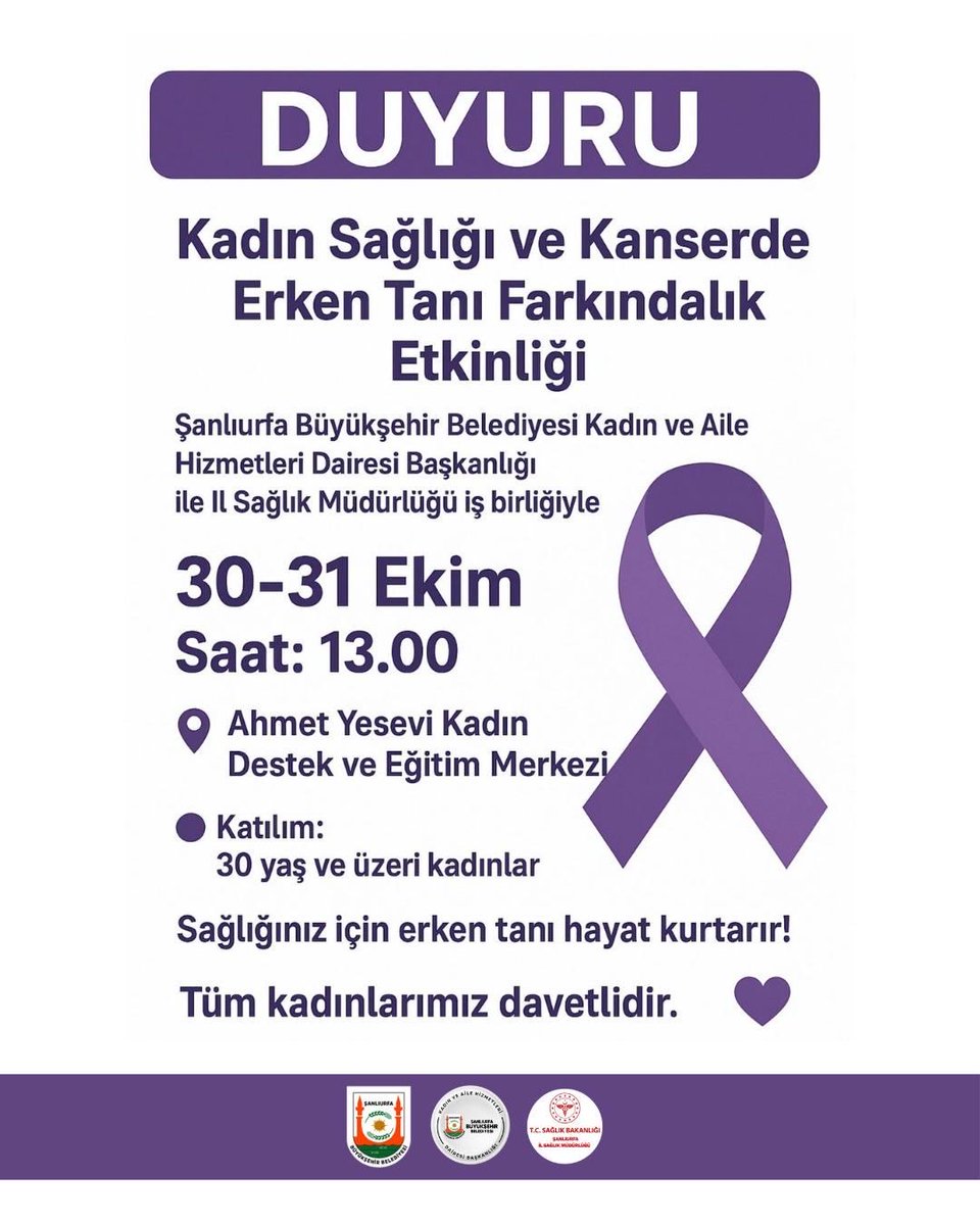 Tüm kadınlarımız davetlidir 💜