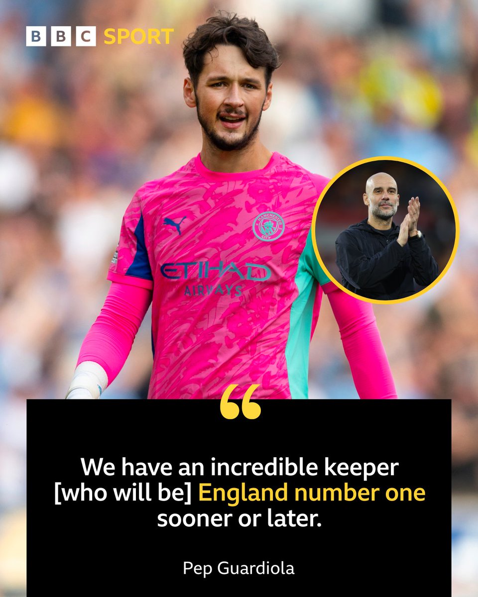 BBCMOTD's tweet image. Is James Trafford England's future number one? 🧤 🏴󠁧󠁢󠁥󠁮󠁧󠁿

Pep Guardiola is backing him 👏