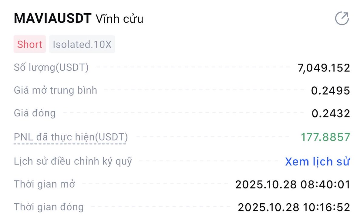 cipher_btc's tweet photo. Và r thành quả cũng đã tới, mình đã chinh phục thành công MAVIA quá khó khăn, thử thách tinh thần và ý chí của mình. Mình thắng chính bản thân mình r các bạn ạ. https://t.co/sl9GfqKhL1