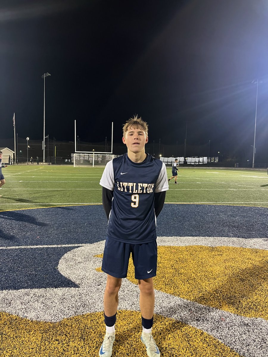 Once again, Sam Lofria was the man of the match in a 1-0 victory <a href="/Littleton_HS/">LHS</a>  Boys' Soccer. His goal secured victory on Senior Night.