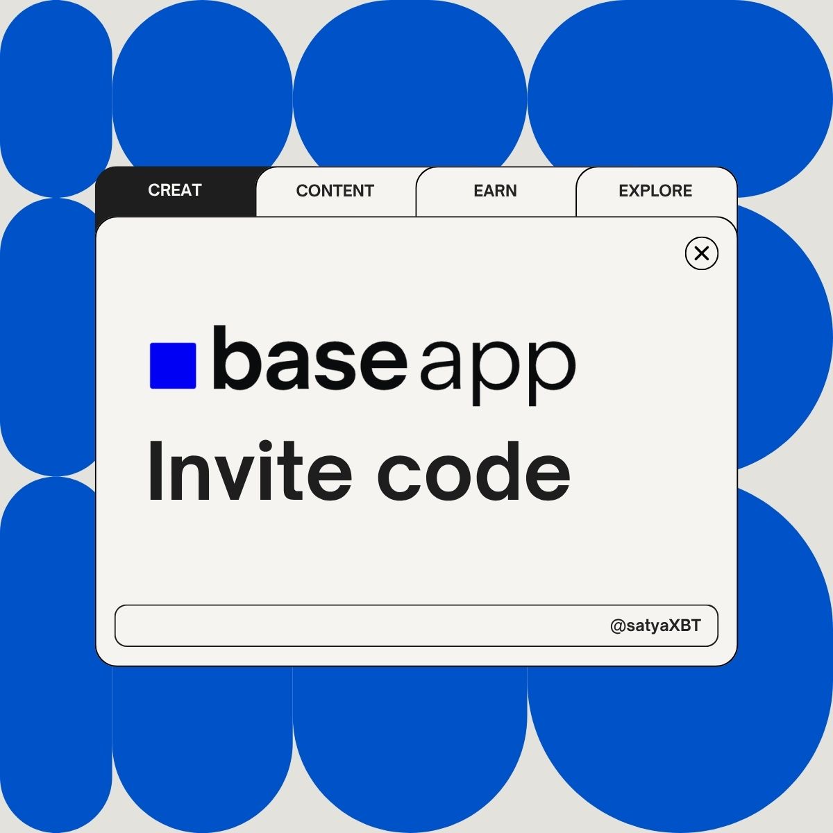 satyaXBT's tweet image. Finally got myself on Base App, appreciate the invite from @0xSantosa
Gonna be yapping on Base app too from now on, still yapping on X of course lol..
I also got 1 invite to give away
If you’re actually active in Web3 and wanna try Base… slide in
How to join:
① Follow me +…