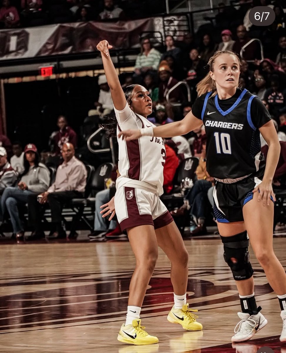 WimberlyVanessa's tweet image. Mayors Cup 🏆 Exhibition Game. Tough loss but we are just getting started 🏀🔐 #aamuwbb #heartoverheight #BIGENERGY #bulldawgs #AAMU