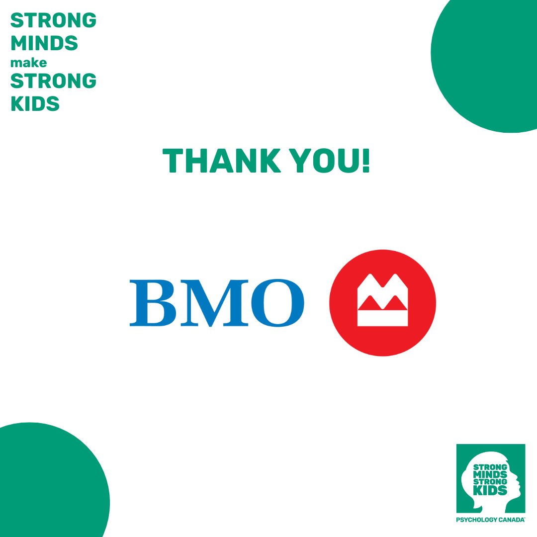 Our heartfelt thanks to <a href="/BMO/">BMO</a>  for their ongoing support of our mission to help kids build resilience and manage stress with confidence. Together, we’re empowering the next generation to thrive!

#ThankYouBMO #BuildingResilience #StrongMindsStrongKids