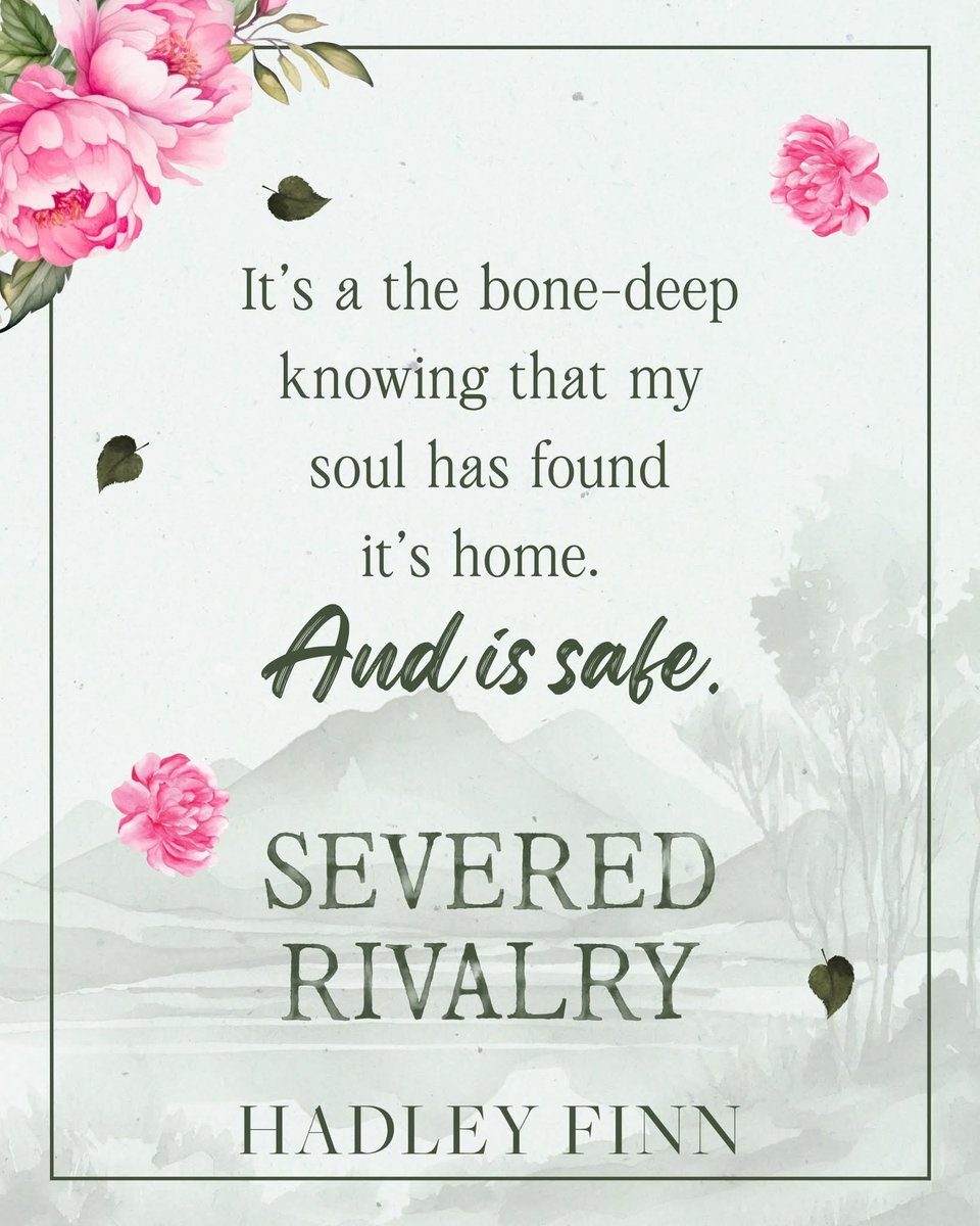 vickybooklover1's tweet photo. ๐ธ ๐ฅ๐๐๐๐๐ฆ๐ ๐๐๐ฌ ๐๐ฆ ๐๐๐ฅ๐! ๐ธ
Severed Rivalry, Book Three in the Aspen & Evergreen Series by Author Hadley Finn
๐๐ฉ๐๐๐๐๐๐๐ https://t.co/KqIy2Wkw1w
#HFSeveredRivalryReleasePromotion #SeveredRivalry #TheNextStepPR #HadleyFinnbooks
@TheNextStepPR https://t.co/hQE2IF969o