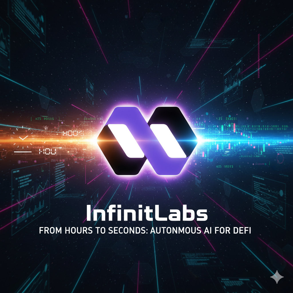 PAPSIOR (@__josephlee) on Twitter photo From Hours to Seconds: How <a href="/InfinitLabs/">INFINIT Official Support ✪</a> Brings Autonomous AI to DeFi
You spend hours tracking DeFi, chasing yield, and juggling tools. InfinitLabs turns that into one system powered by AI agents. 
They scan, evaluate, and act across chains while you stay in control. Infinit From Hours to Seconds: How <a href="/InfinitLabs/">INFINIT Official Support ✪</a> Brings Autonomous AI to DeFi
You spend hours tracking DeFi, chasing yield, and juggling tools. InfinitLabs turns that into one system powered by AI agents. 
They scan, evaluate, and act across chains while you stay in control. Infinit