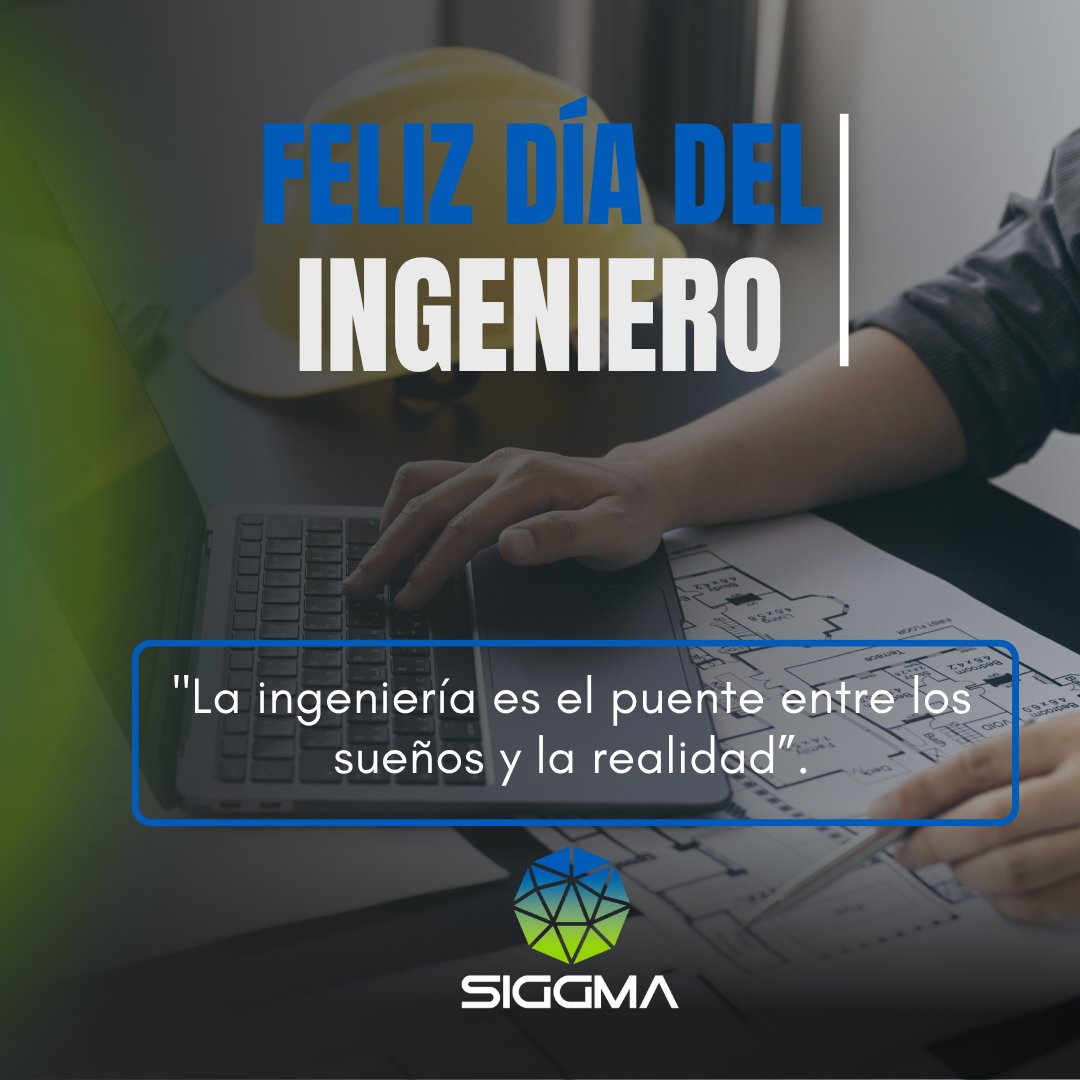 SIGGMA felicita a todos los ingenieros venezolanos, especialmente a los miembros de nuestra sociedad. 

#siggmaxyz #ingenieríageodésica #geodesia #díadelingeniero
