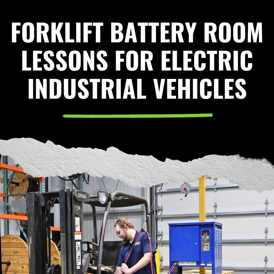 SolusGroupInc's tweet image. Most new warehouse equipment runs on electric power. How do we keep it all charged? Here are some fleet-charging lessons from forklift battery rooms. solusgrp.com/blog/post/fork… 

#BatteryHandling