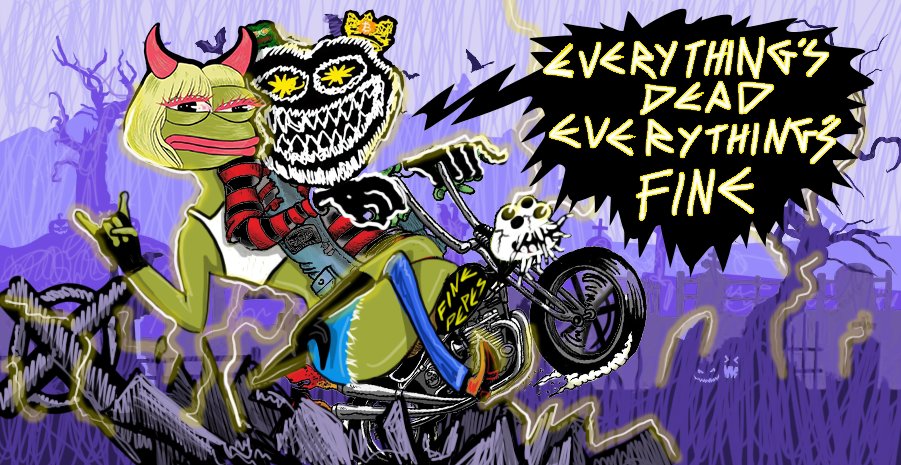 when everything seems dead everything is fine
⚡☠⚡☠