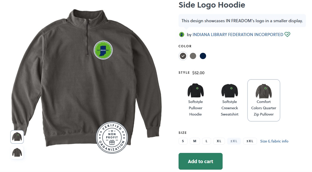 Looking for a new quarter-zip or sweatshirt for the fall? 

Look no further than this new #INFREADOM gear on our Bonfire store - show your support while cozy: bonfire.com/side-logo-hood… #JoinTheMovement