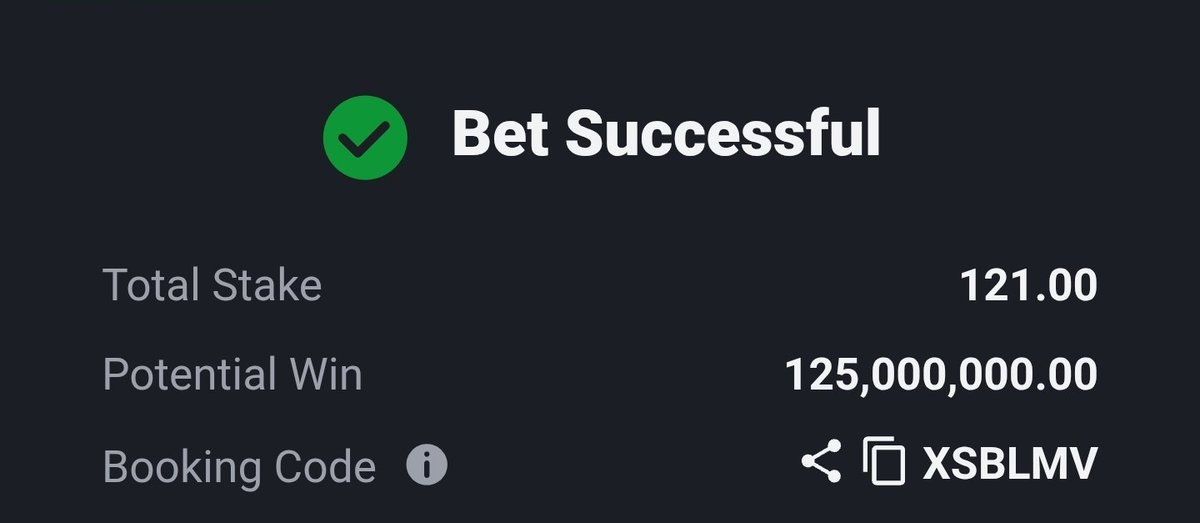Jaredad.🐸®️ (@jaredadcrypto) on Twitter photo This game wil ________
Whatever u fill will happen to your bet slip 😂😂
For me it will BOOOOOOOOM 
Don't 4get to check out <a href="/kloutgg/">KLOUT</a> for a 4 to 5 figures airdrop. This game wil ________
Whatever u fill will happen to your bet slip 😂😂
For me it will BOOOOOOOOM 
Don't 4get to check out <a href="/kloutgg/">KLOUT</a> for a 4 to 5 figures airdrop.