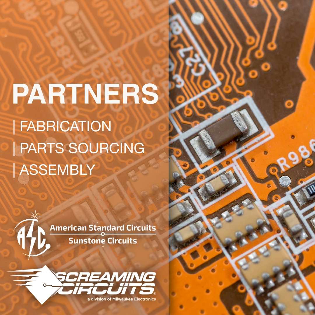 pcbassembly's tweet image. Streamline your PCB process with Screaming Circuits and ASC Sunstone Circuits: fabrication, sourcing, and assembly all in one place. Accelerate prototyping and production. Start your quote now: bit.ly/4nPZR0N #pcbmanufacturing #pcbassembly #pcbfabrication #circuitboards