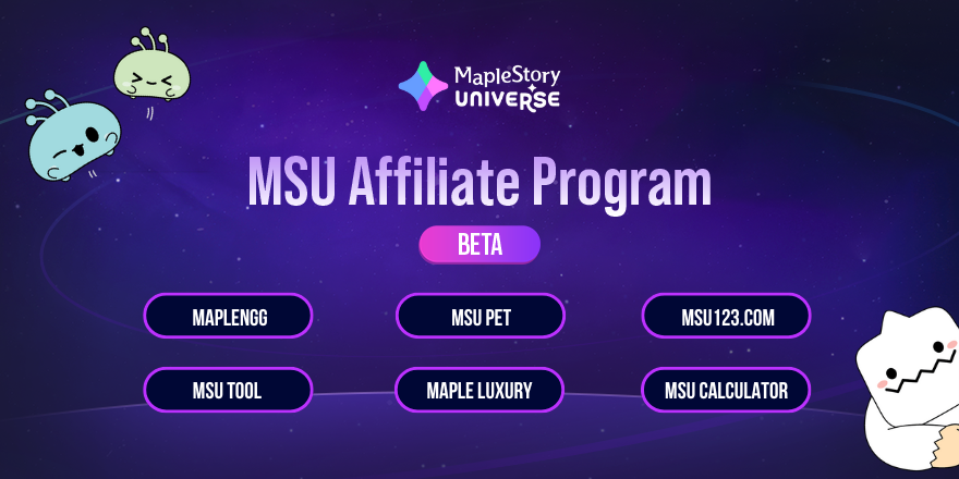 MapleStory Universe tweet media