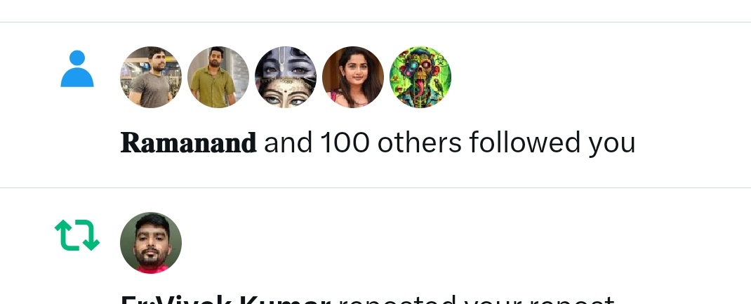 मुझे आये सिर्फ एक दिन हुआ है लेकिन एक दिन मे ही 150+ follower बढे है अगर आप भी जानना चाहते है कैसे तो जुड़े <a href="/pawankambedkar/">पवन अम्बेडकर ❤️</a>
और साथ मिलकर एक दूसरे का सहयोग करे ❤️