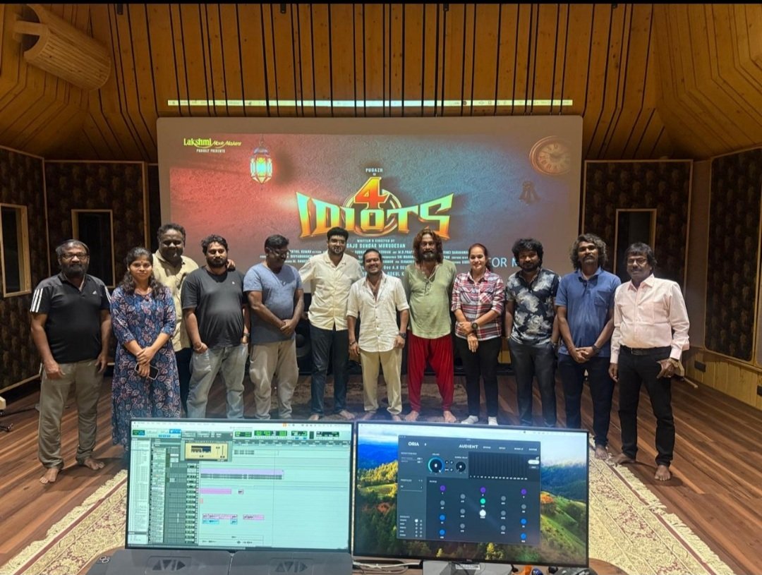 Congratulations our team lakshmi movie makers 4 idiots final work rocking.