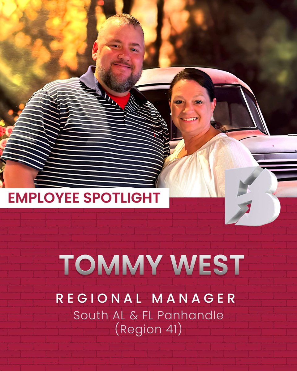 BakerDist's tweet image. Employee Spotlight: Tommy West, Regional Manager | South AL &amp;amp; FL Panhandle (Region 41). Tommy shares, “I’ve had the privilege of working with the greatest group of mentors and peers this industry has to offer.” #EmployeeSpotlight #BakerDistributing #BakerTeam #HVACR