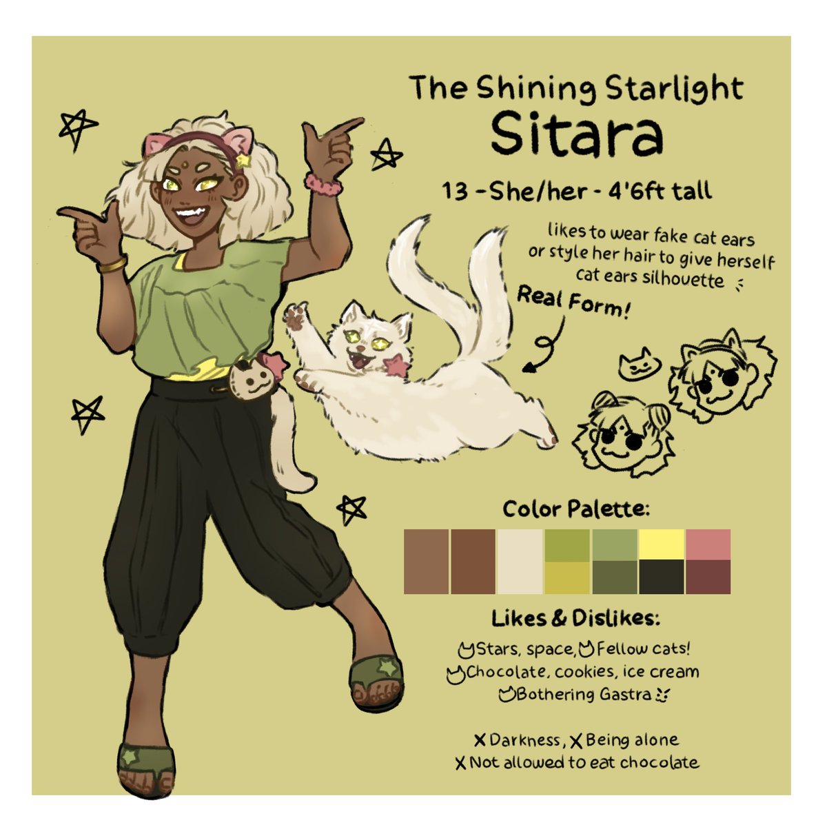 These two truly, genuinely, started as animal familiars! 🐈🐍 But as I develop them further and they start to form their own stories and relationships, I feel like their growth demands a more humanoid form that could portray them more freely 🫡✨️ #thisjayoc