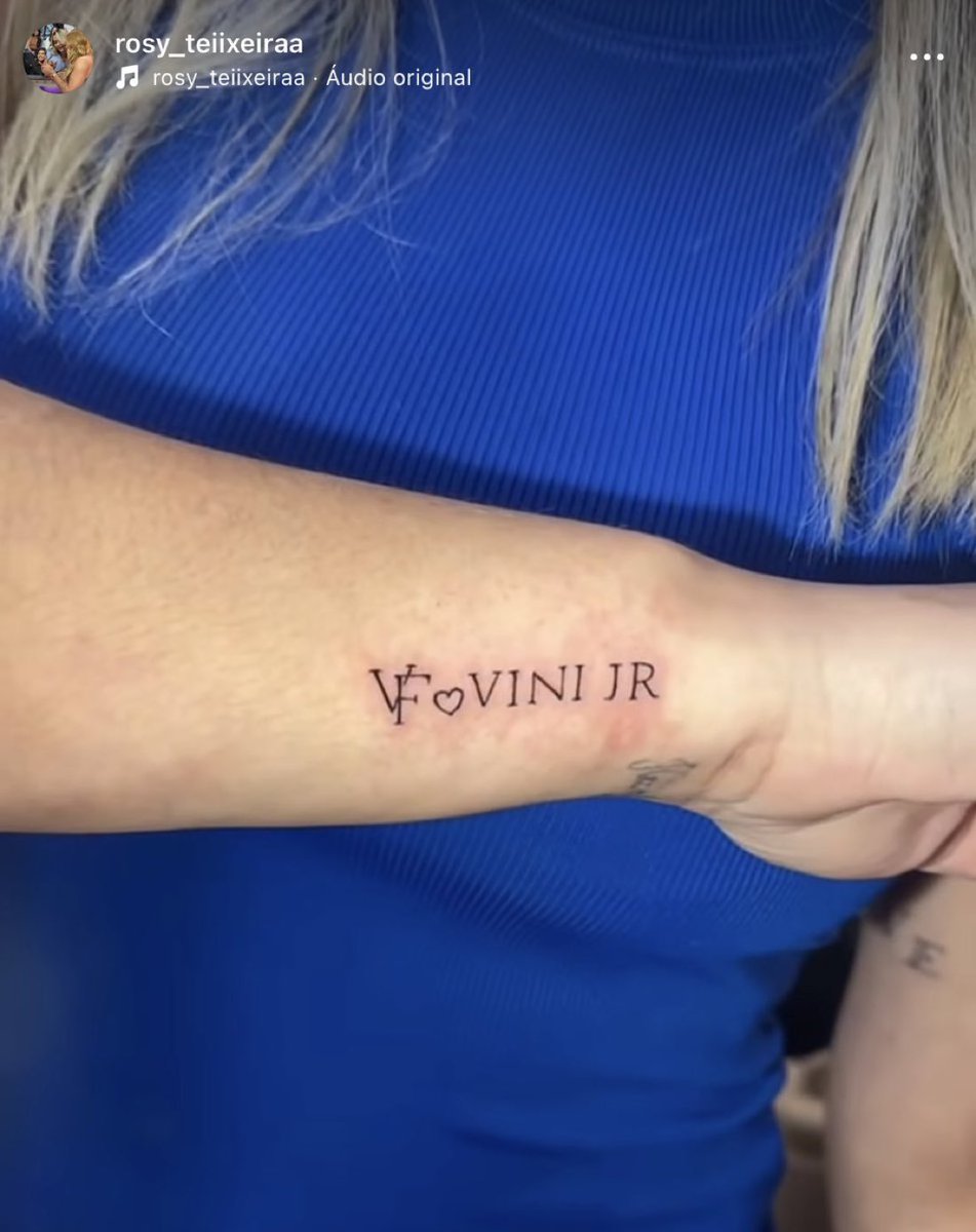 Una fan de Virginia se ha tatuado en honor a su relación con Vinicius. Aquí no cabe un tarado más.
