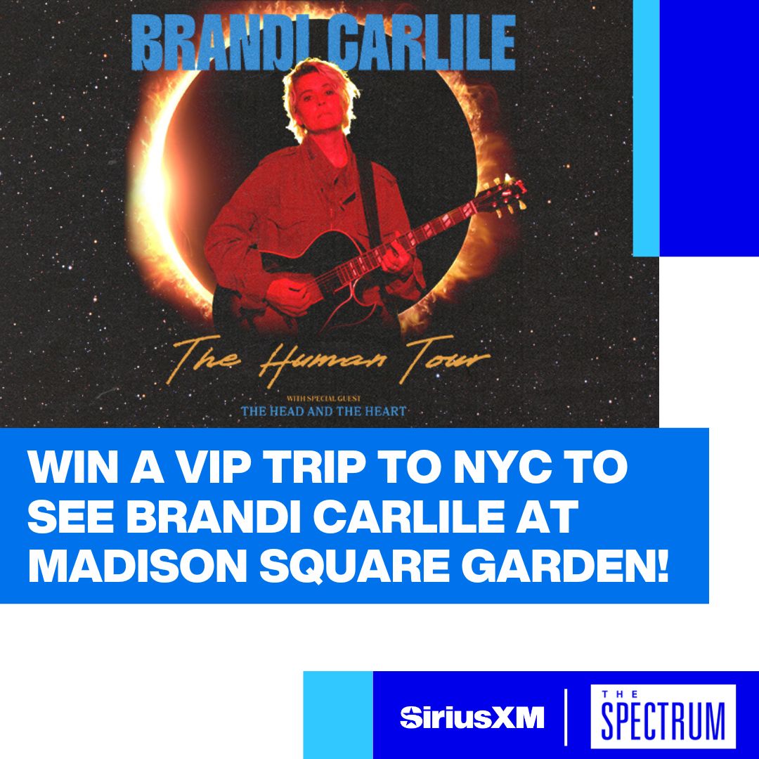 1stwave's tweet image. @SiriusXM is giving one lucky subscriber the chance to win a trip for two to see Brandi Carlile on The Human Tour in NYC! Visit siriusxm.com/brandicarlile2… #giveaway #LiveMusic