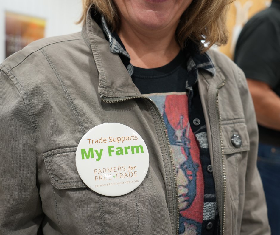 Simple words. Big meaning.

“Trade supports my farm.” “Trade supports my family.”

#FarmersForFreeTrade #MotorcadeForTrade