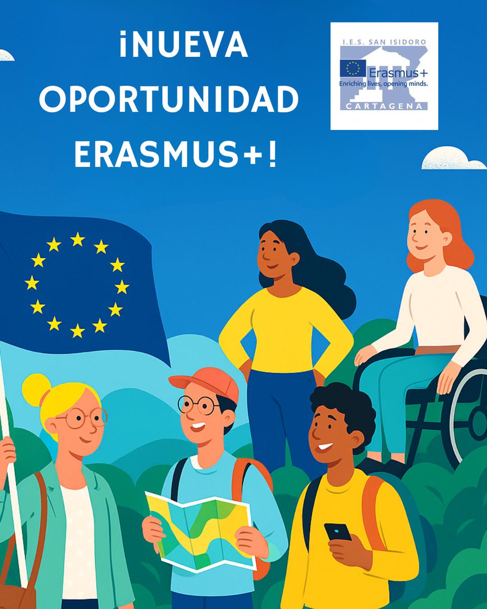 📣 ¡NUEVA OPORTUNIDAD ERASMUS+! 🌍
Si estás en 4º ESO o 1º Bachillerato, ¡esto es para ti!
📅 Reunión informativa:
🗓 Lunes 3 de noviembre
⏰ En el recreo
📍 Rafael Rubio
Descubre destinos, actividades y cómo unirte a esta aventura europea <a href="/EUErasmusPlus/">Erasmus+</a>. 
<a href="/ProgramasRM/">ProgramasRM</a>
<a href="/sepiegob/">SEPIE</a>