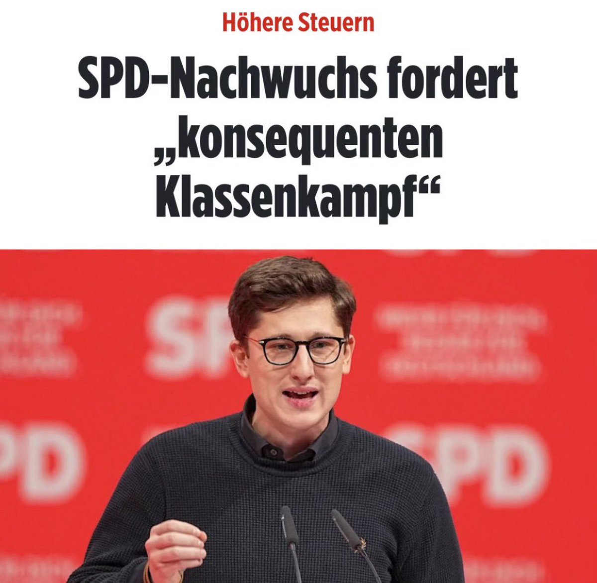 Philipp Türmer fordert Klassenkamp!
Er erhebt sich gegen Reiche &amp; Milliardäre, kommt aber selbst aus privilegierten Reihen.

Wer die Revolution predigt, sollte erklären, wie viel er selbst zurückgelassen hat – sonst bleibt das Idealismus mit Fernsteuerung.
#Klassenkampf #Jusos