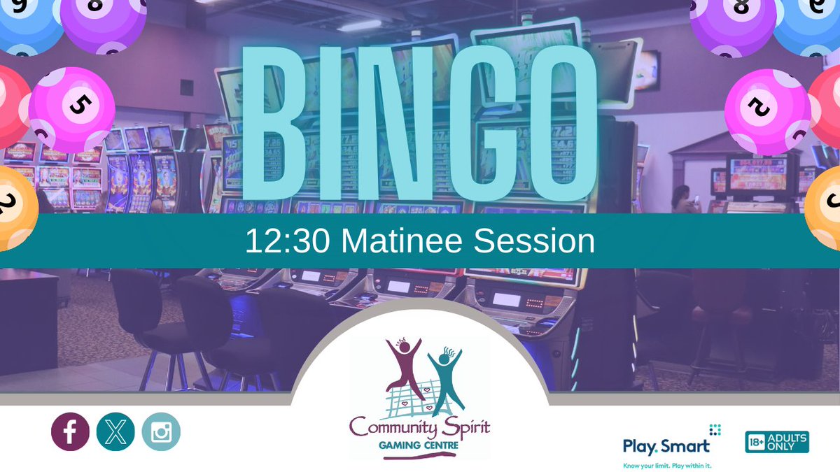 🎉 Matinee Bingo is the perfect midday break! Join us daily at 12:30 PM for fun, excitement, and the chance to take home great prizes.

📍 900 Montreal Street, Kingston
👉 ow.ly/n2RB50VTfaI

#YGK #MatineeBingo #KingstonEvents #BingoFun