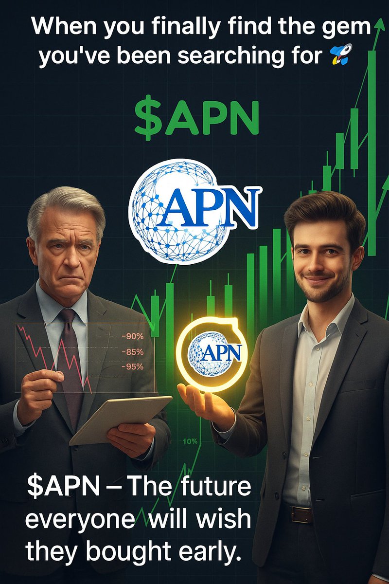 Davies112258619's tweet photo. When others doubt, we build. When others fear, we rise. 🌍💎
$APN — The vision turning believers into early legends.” 🚀
#APNCOMMUNITY #BUILDWITHAPN https://t.co/OBMr265ndb