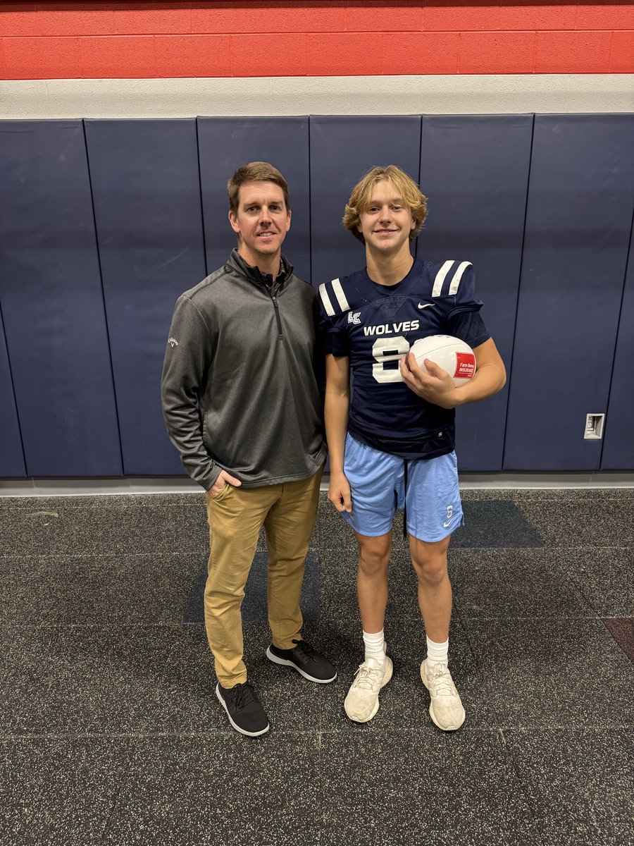 Congrats to Barrett O’Brien for being named the Austin Henderson Farm Bureau Insurance Player of the Game for his performance in last Fridays game against Watertown!