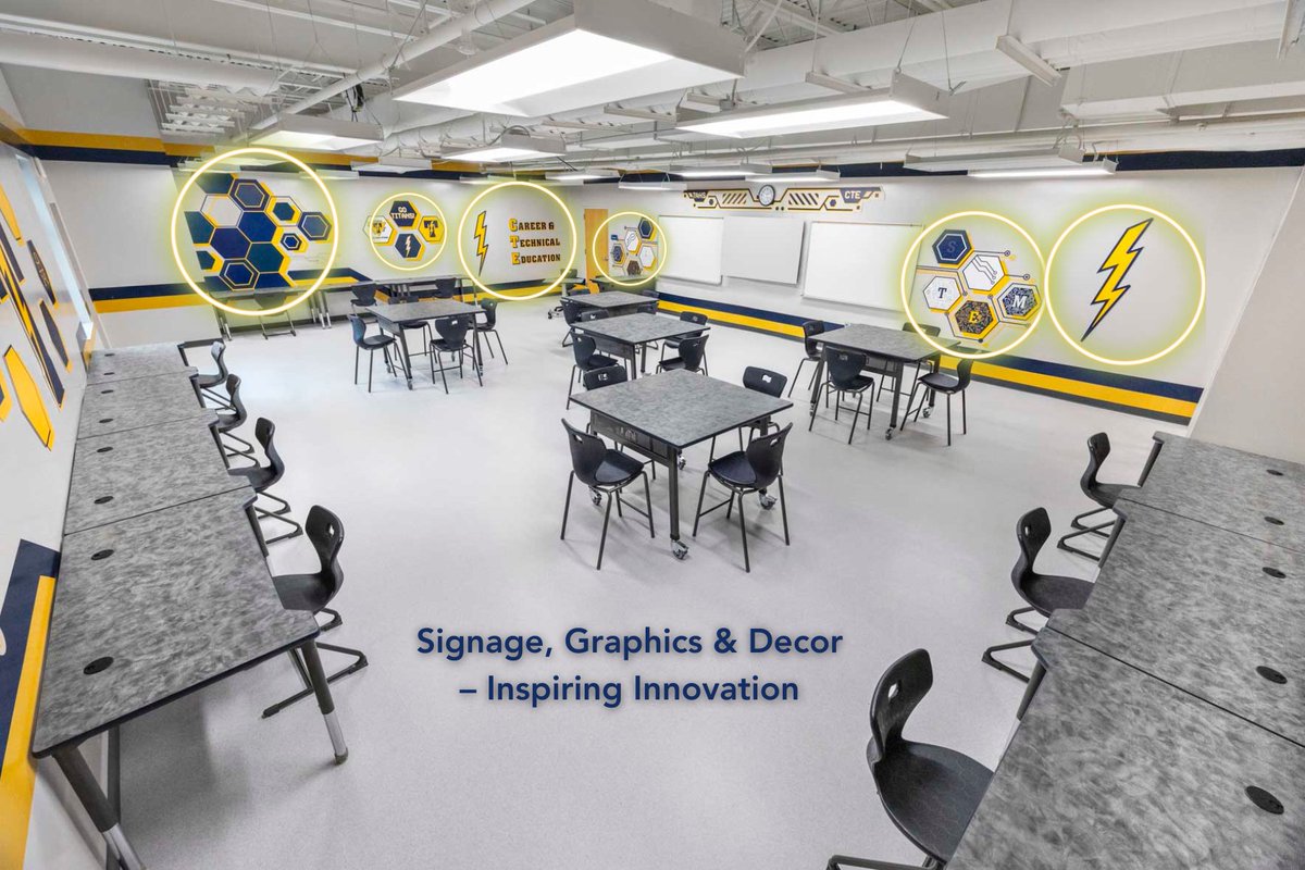 AmTab's tweet image. STEM Classrooms Designed for Innovation &amp;amp; Discovery 🔬

When a classroom is equipped with flexible makerspace tables, ergonomic seating, and inspiring graphics, it turns into a dynamic environment.

Let AmTab help create modern STEM spaces!
➡️ linktr.ee/amtabmfg