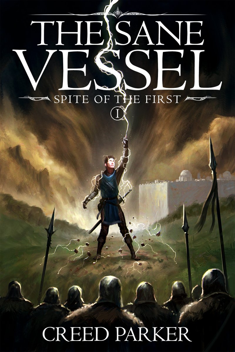 LordTBR_FFA's tweet image. COVER REVEAL

Stoked to bring you guys the cover for &apos;The Sane Vessel (Spite of the First #1)&apos; by Creed Parker

Cover Artist: Tom Edwards

Release Date: 25th November 2025

See thread for more details!