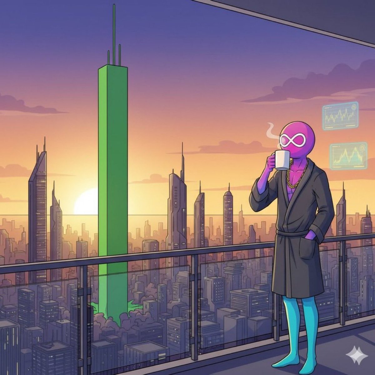 Gm gm x fam! Gonna be a good day!