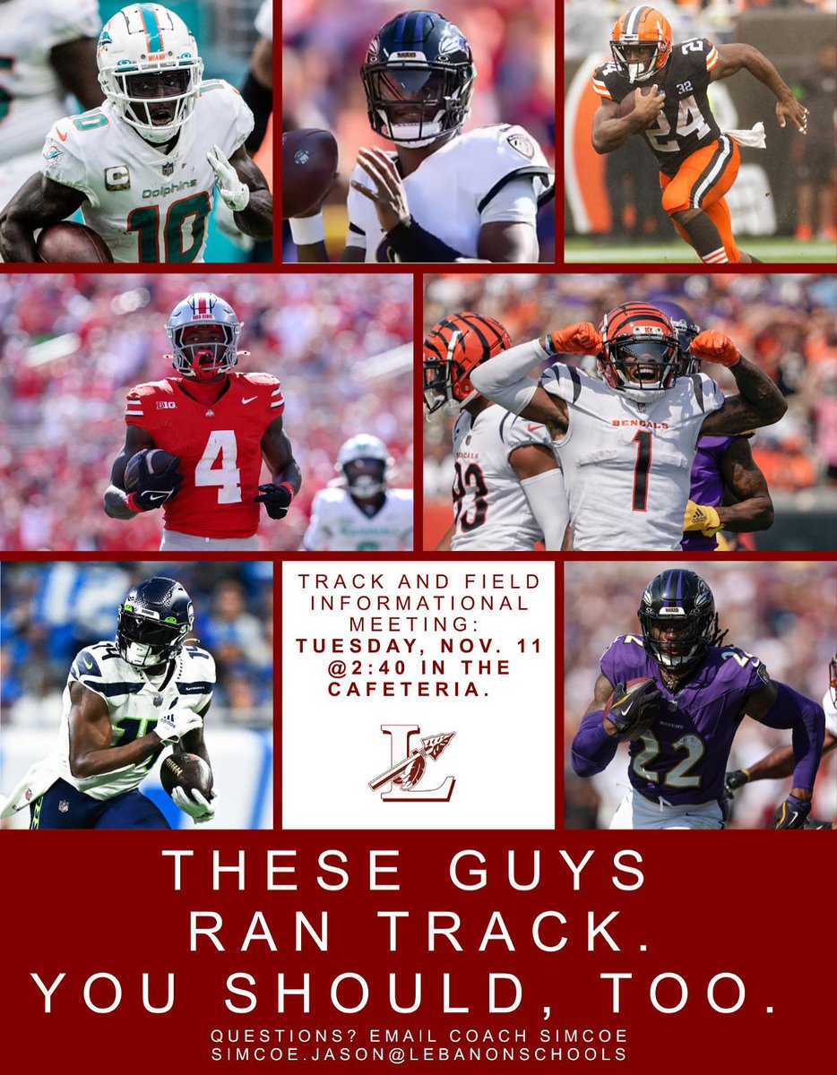 Warriors_Track's tweet image. Just saying 🤷‍♂️ 

Info meeting on Tuesday, Nov. 11 for all interested athletes! 

@LebanonAthDept 
@LebanonBoosters 
@Lebanon_FBall