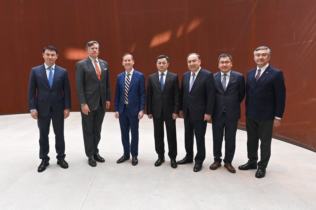 The Ministry of Foreign Affairs of Kazakhstan welcomes the U.S. delegation led by Special Envoy for South and Central Asia Sergio Gor <a href="/SergioGor/">Sergio Gor</a> and Deputy Secretary of State Christopher Landau <a href="/DeputySecState/">Christopher Landau</a>

The visit reaffirms the shared commitment of Kazakhstan and the